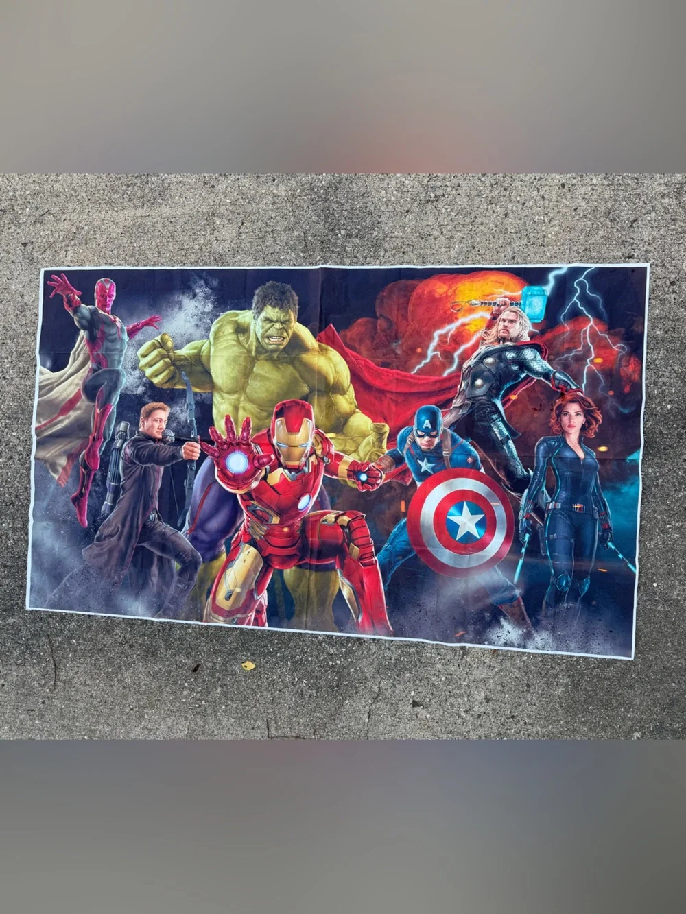 Marvel Avengers Age of Ultron Fabric Wall Banner Tapestry Large Poster Sign